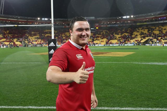 Jamie George beat Ken Owens and Rory Best to the Test shirt