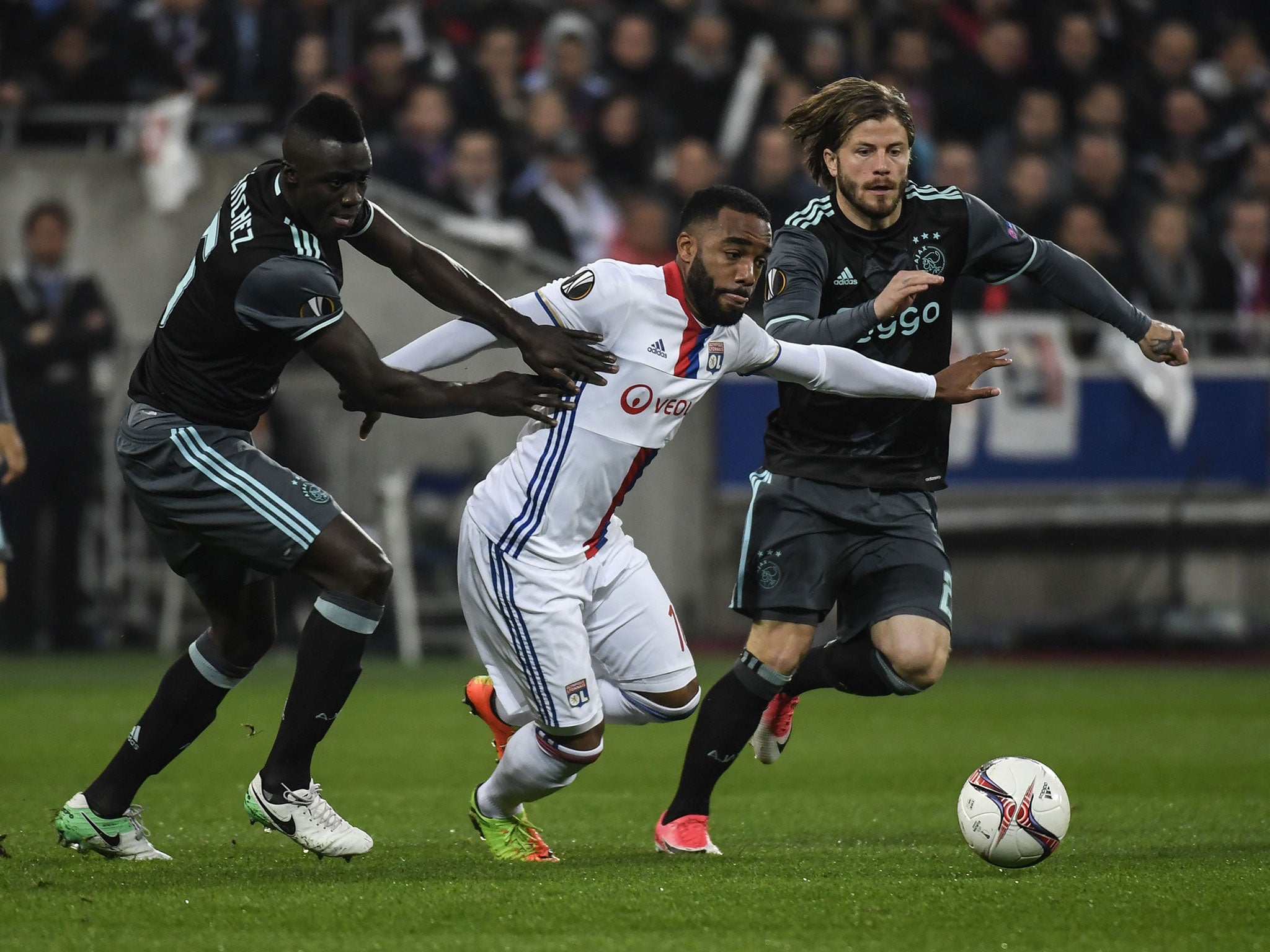 Lacazette will keep defenders busy with his high work-rate