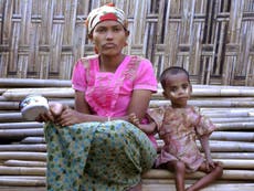 Four-year-old Rohingya Muslim girl born in refugee camp 'cannot grow'
