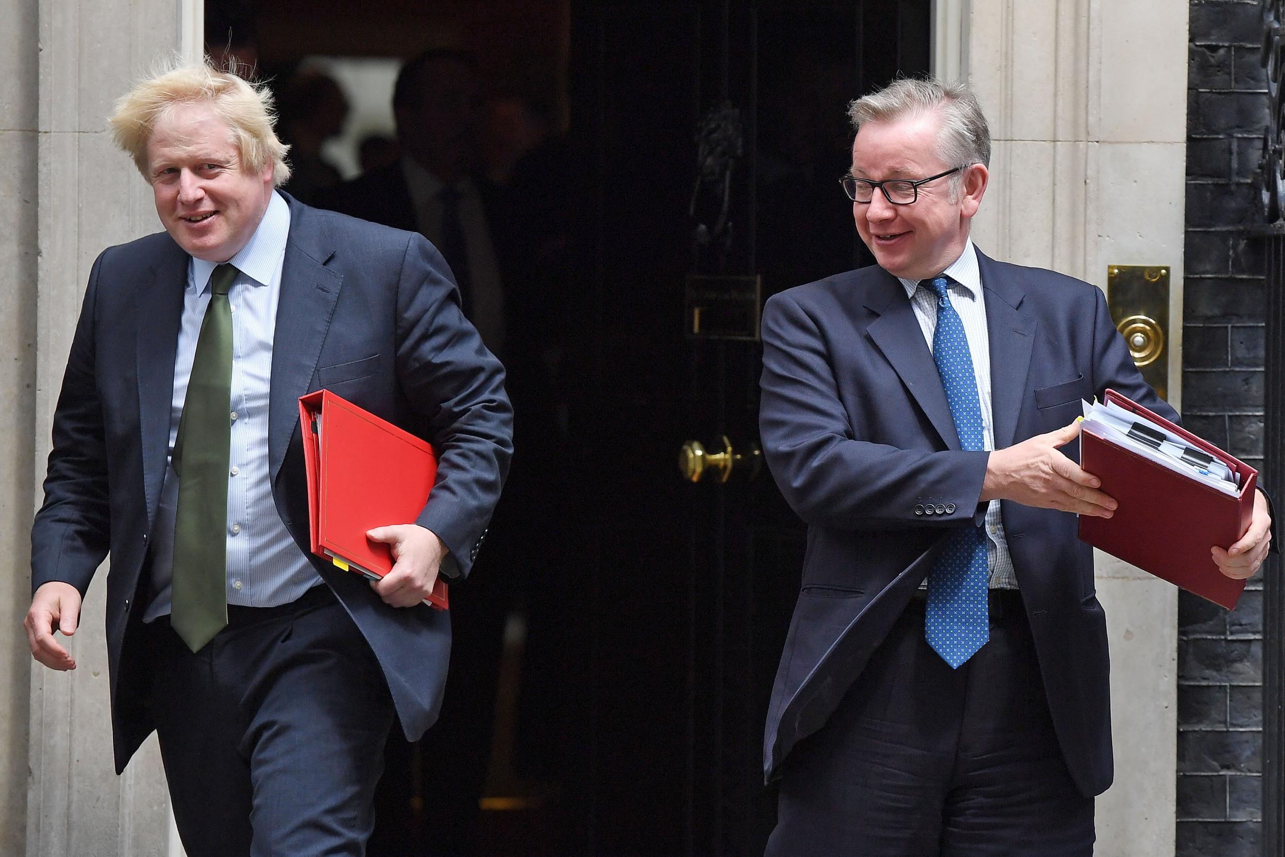 Boris Johnson and Michael Gove are now both in the Cabinet (Getty)
