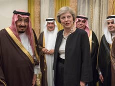 Government not breaking law by selling arms to Saudi Arabia