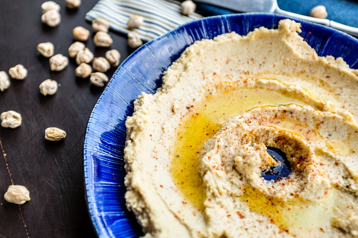 Grab some hummus for a light lunch