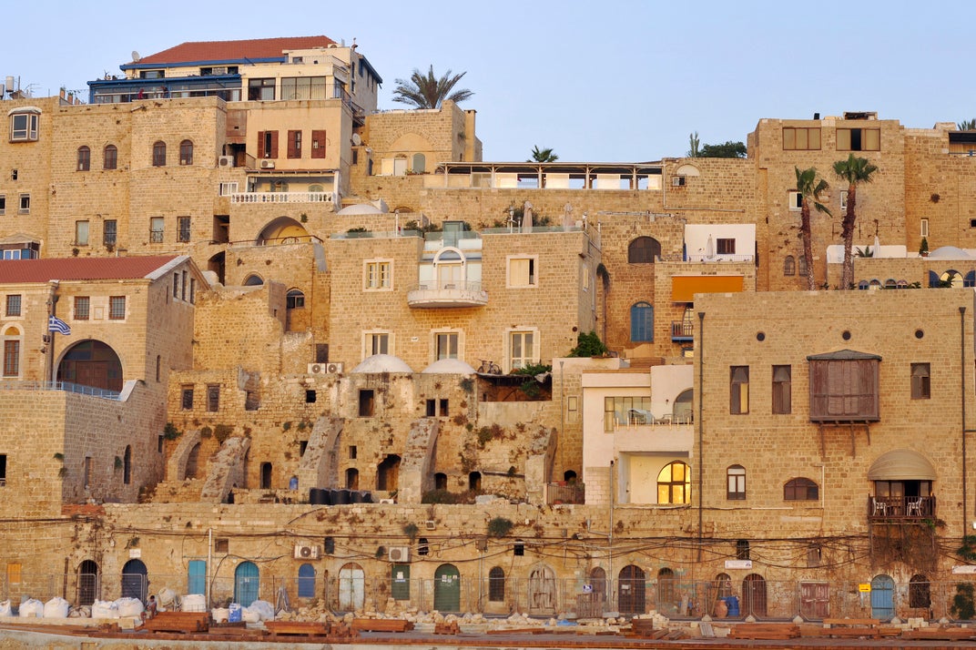 Explore the ancient port of Jaffa to the south