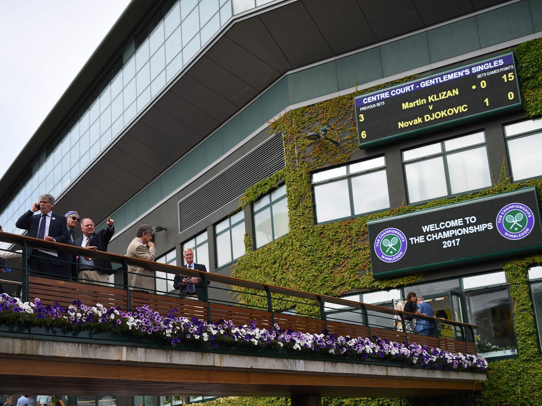 Wimbledon's Centre Court crowd were short changed on Tuesday