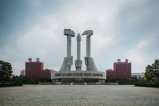 Photographer captures these surreal photos on a tour of North Korea