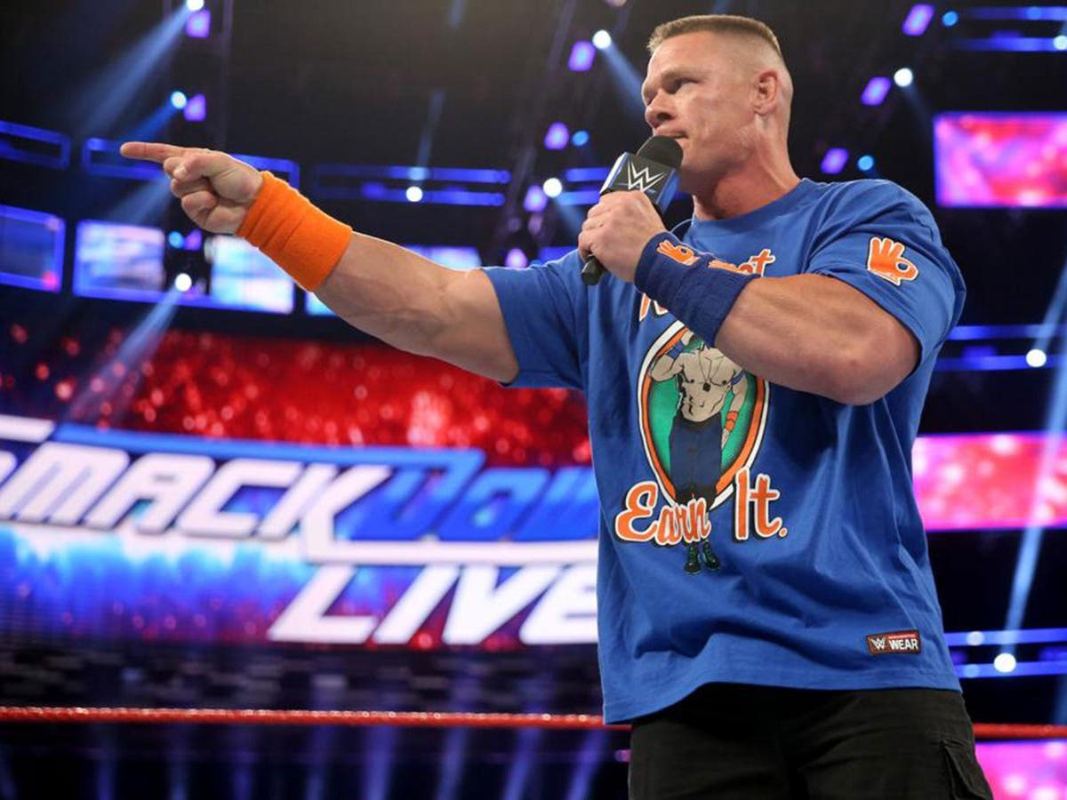 John Cena returns to WWE for first appearance since Wrestlemania | The ...