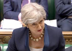 May puts wiping out budget deficit ahead of higher public-sector pay