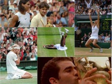 50 iconic images of Wimbledon champions through the years
