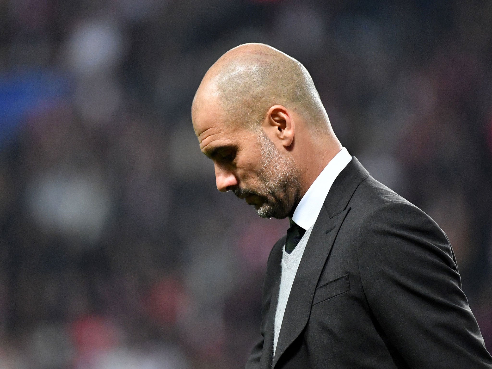 Pep Guardiola failed to live up to the hype in his first season in charge