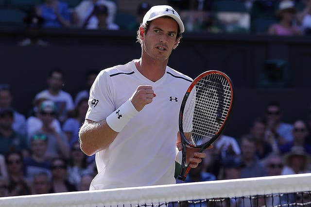 Andy Murray progressed to the third round in relative ease against Dustin Brown