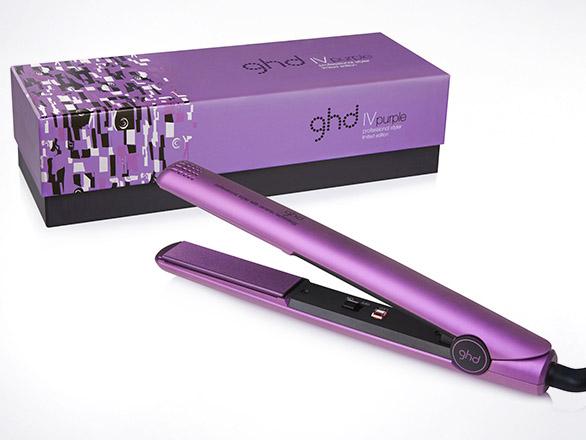 GHD IV Purple Styler, £109, ghdhair.com