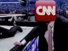 CNN accused of blackmailing Reddit user behind Trump's wrestling meme