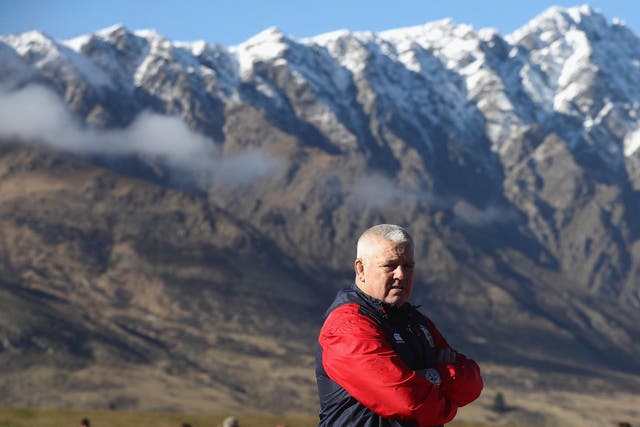 Warren Gatland has stuck with the same squad for the third Test against the All Blacks