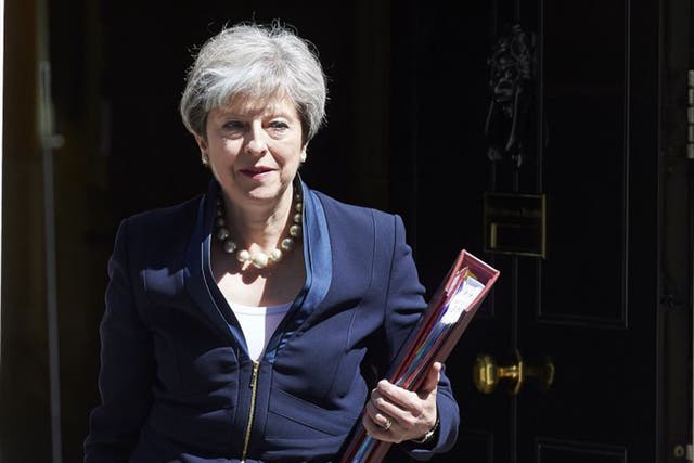 Theresa May has come under increased pressure since the general election