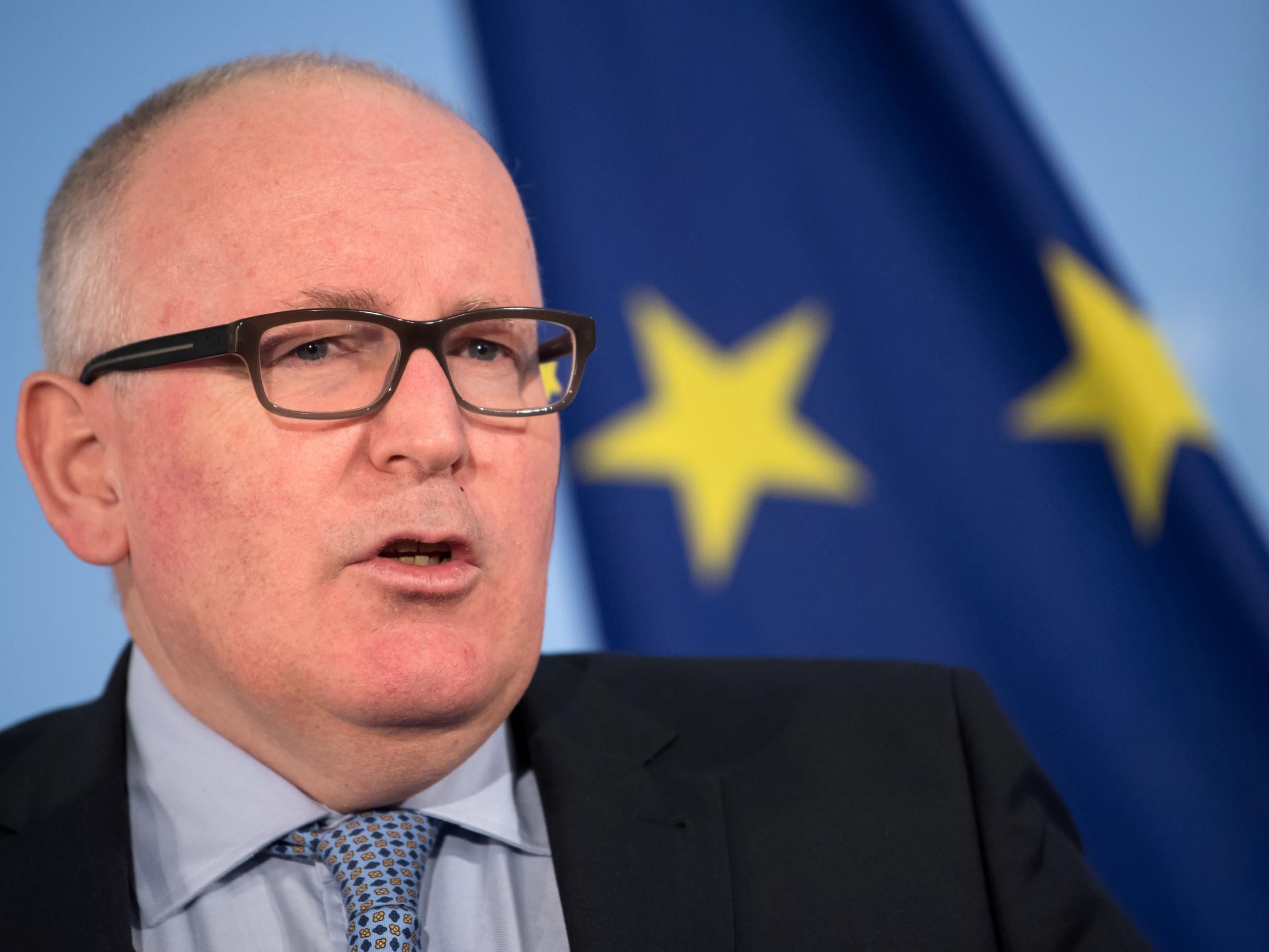 Frans Timmermans likened Ukip MEP Ray Finch to the Black Night in 'Monty Python and the Holy Grail'