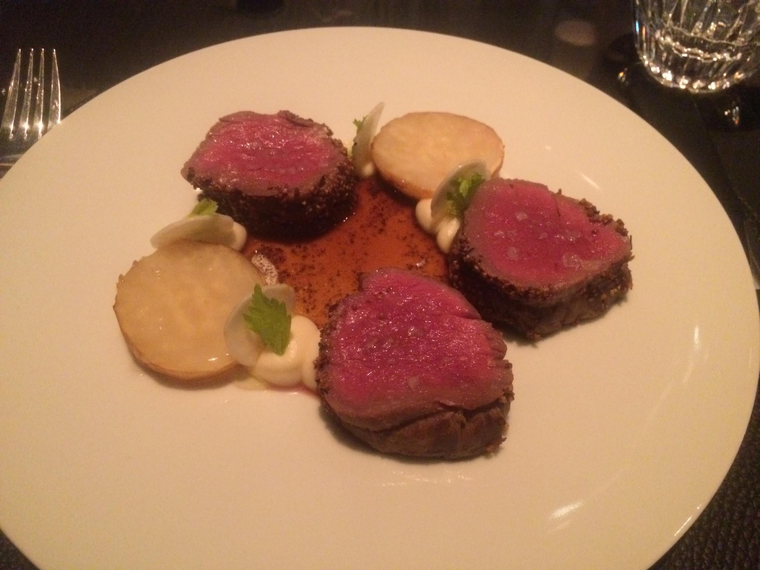 This dish carries a price tag of £41 at Le Dame De Pic
