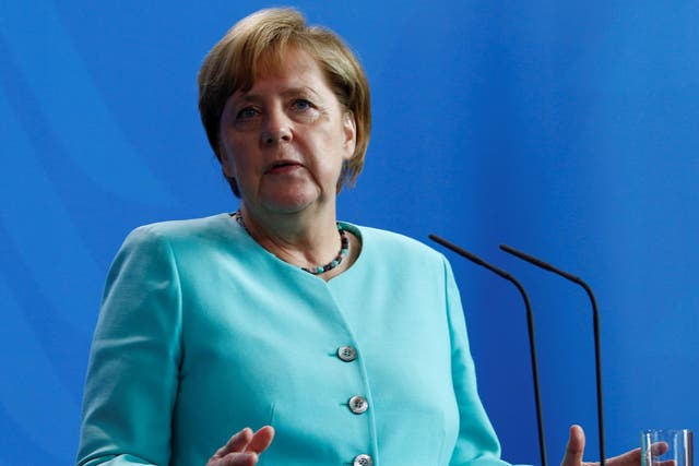 Merkel said that many bosses in the car industry had 'gambled away unbelievable amounts of trust'