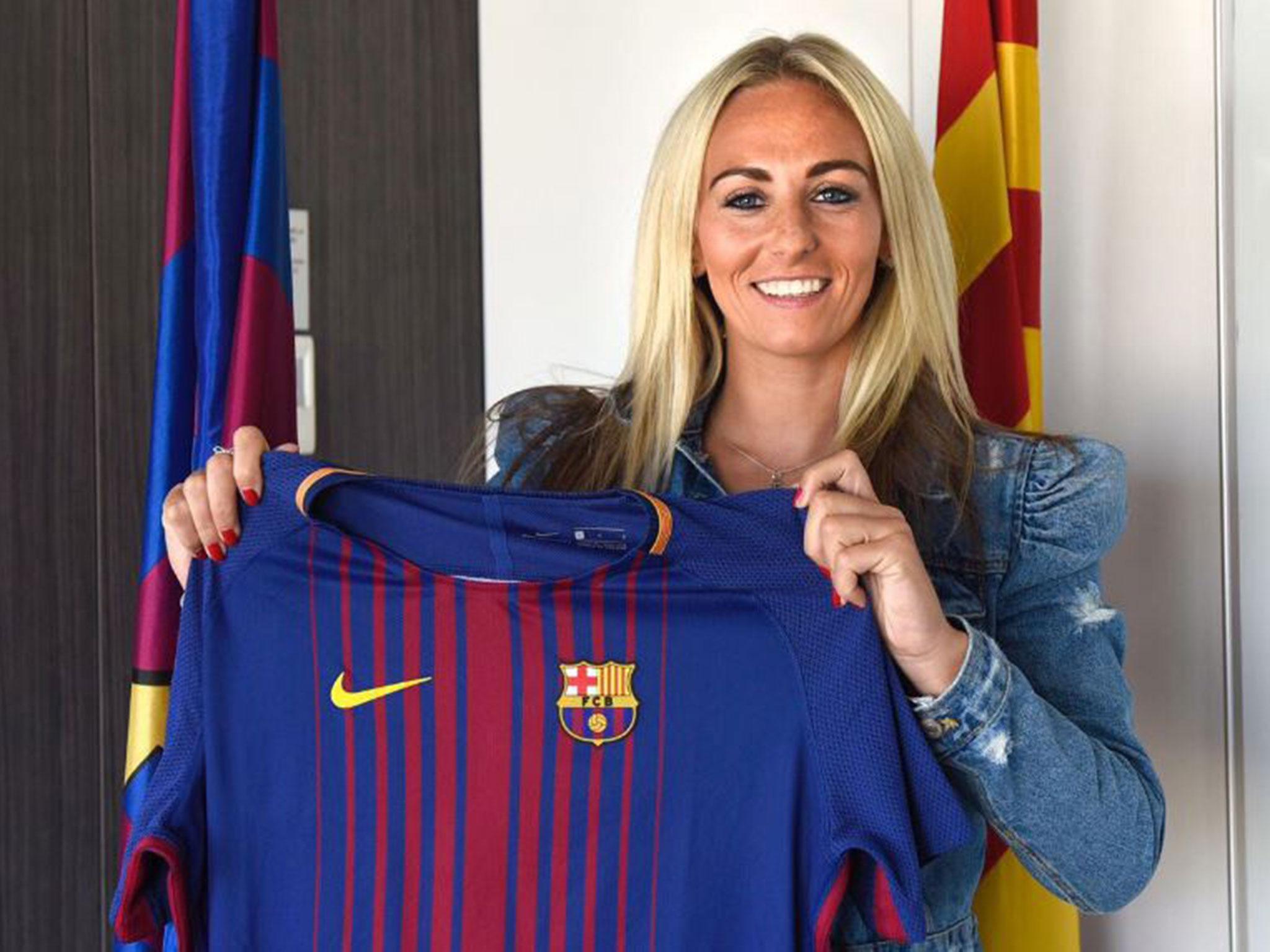 Toni Duggan's move from Manchester City to Barcelona is a landmark transfer in women's ...