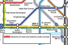 New London Underground map helps passengers with anxiety