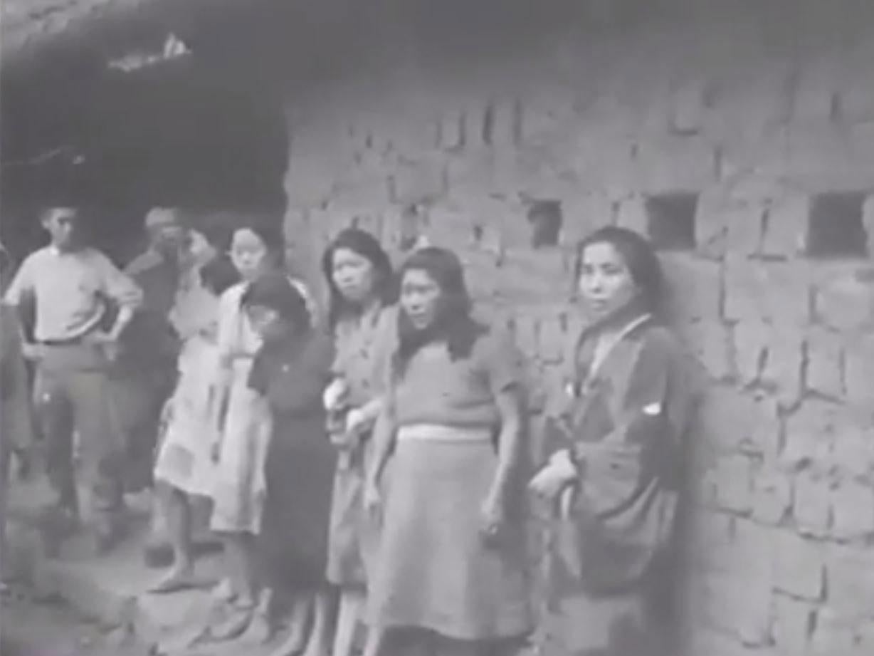 New Footage Shows Korean Comfort Women In Military Brothel During