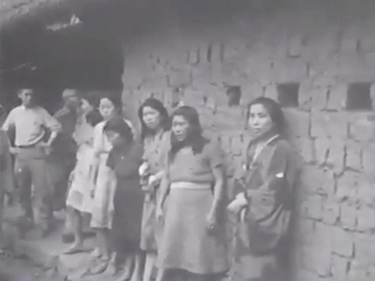 New Footage Shows Korean Comfort Women In Military Brothel During