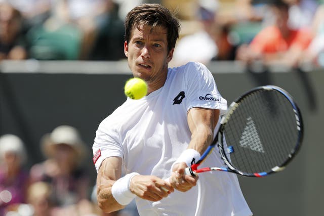 Bedene was playing in the third round of Wimbledon for the first in his career