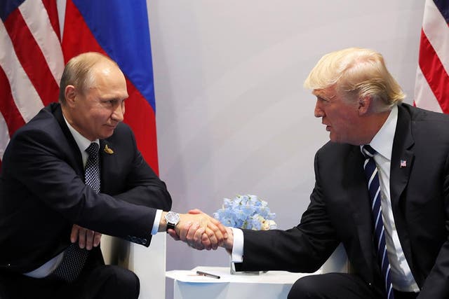<p>The report claims Vladimir Putin had a hand in Donald Trump getting elected as US president in 2016</p>
