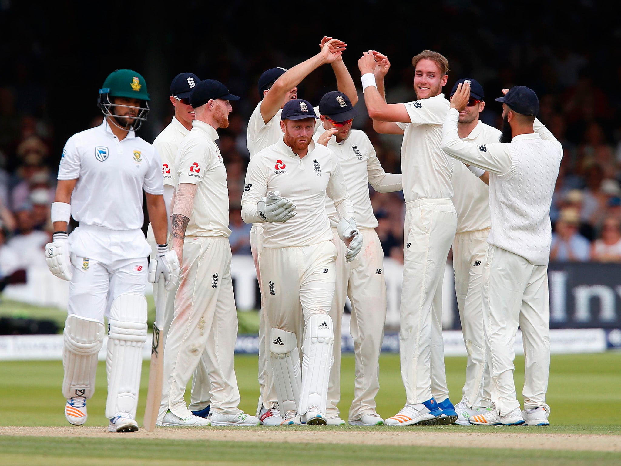 England brilliantly built pressure with the ball