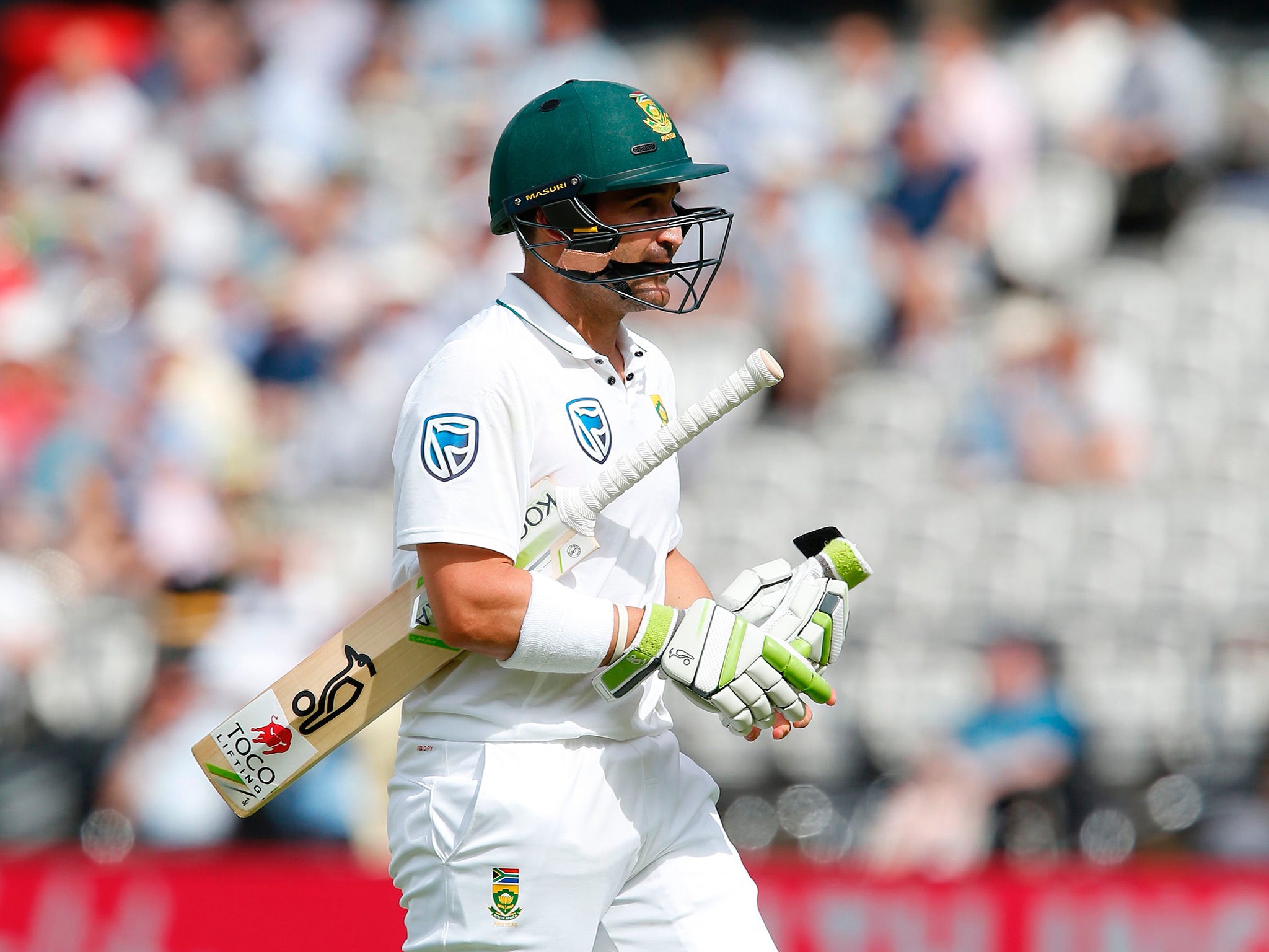 Dean Elgar's men have much work to do to claw back England's lead