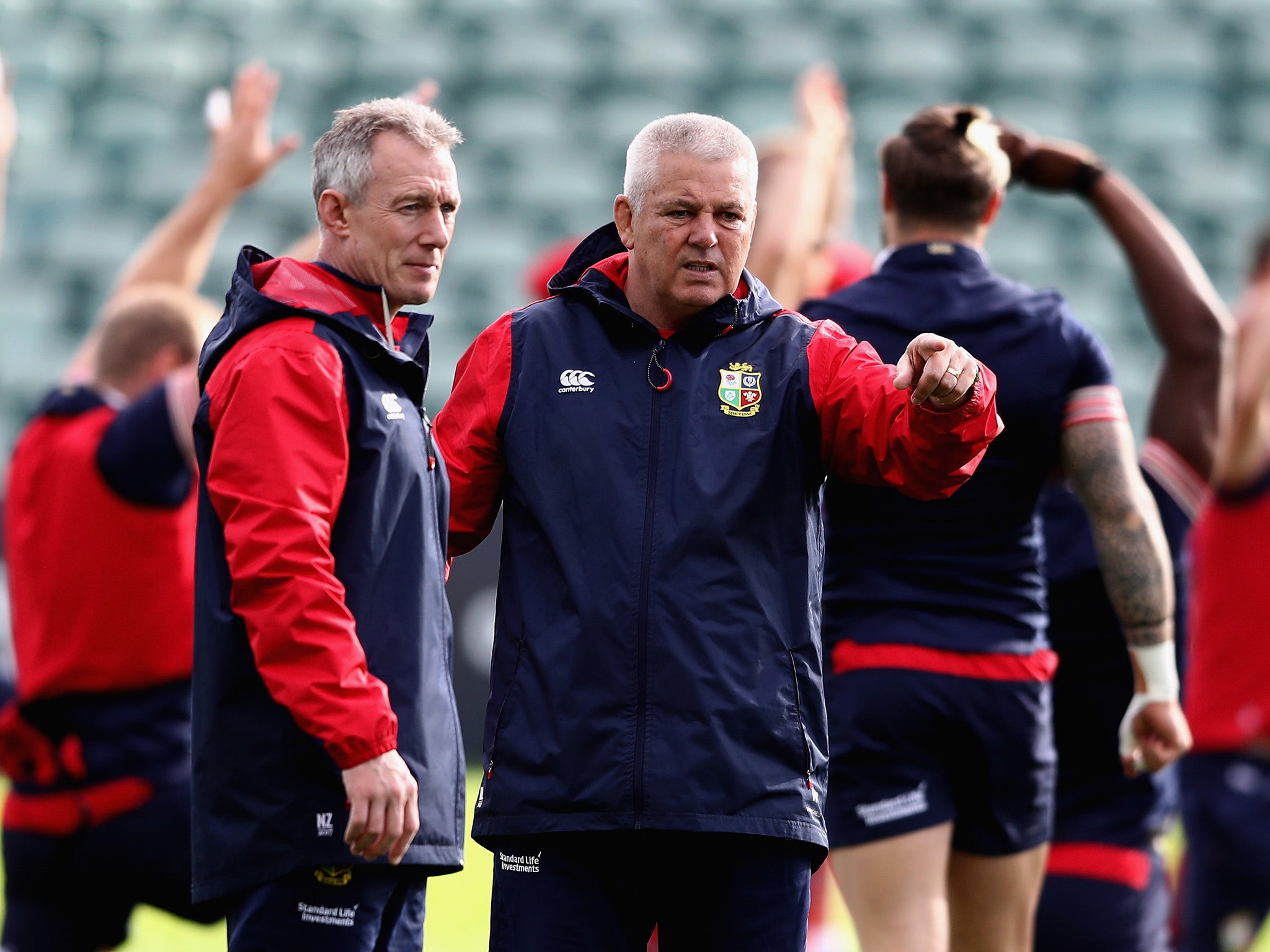 Rob Howley came in for criticism from O'Brien