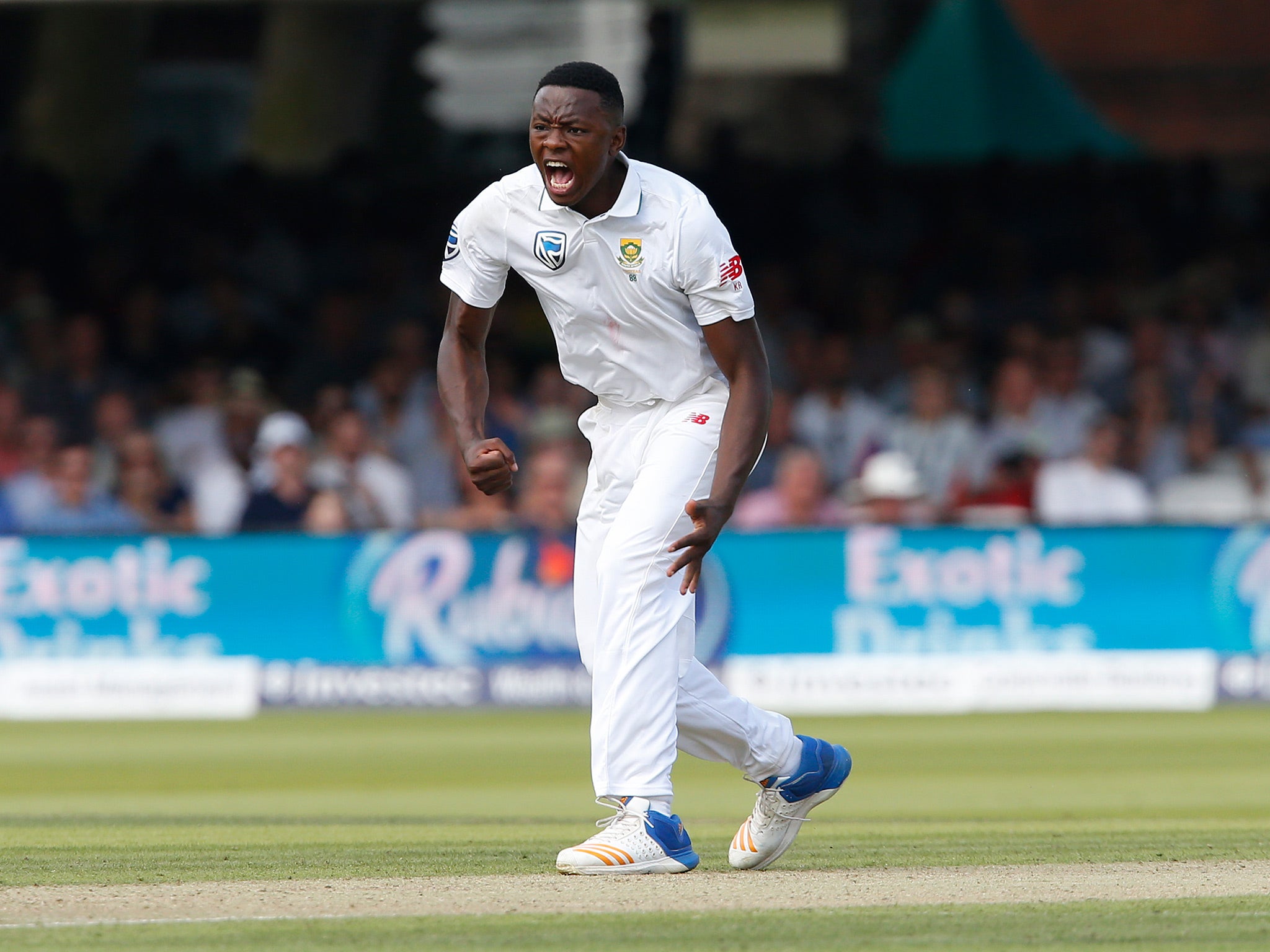 Kagiso Rabada's transgression means he will not be eligible to play at Trent Bridge