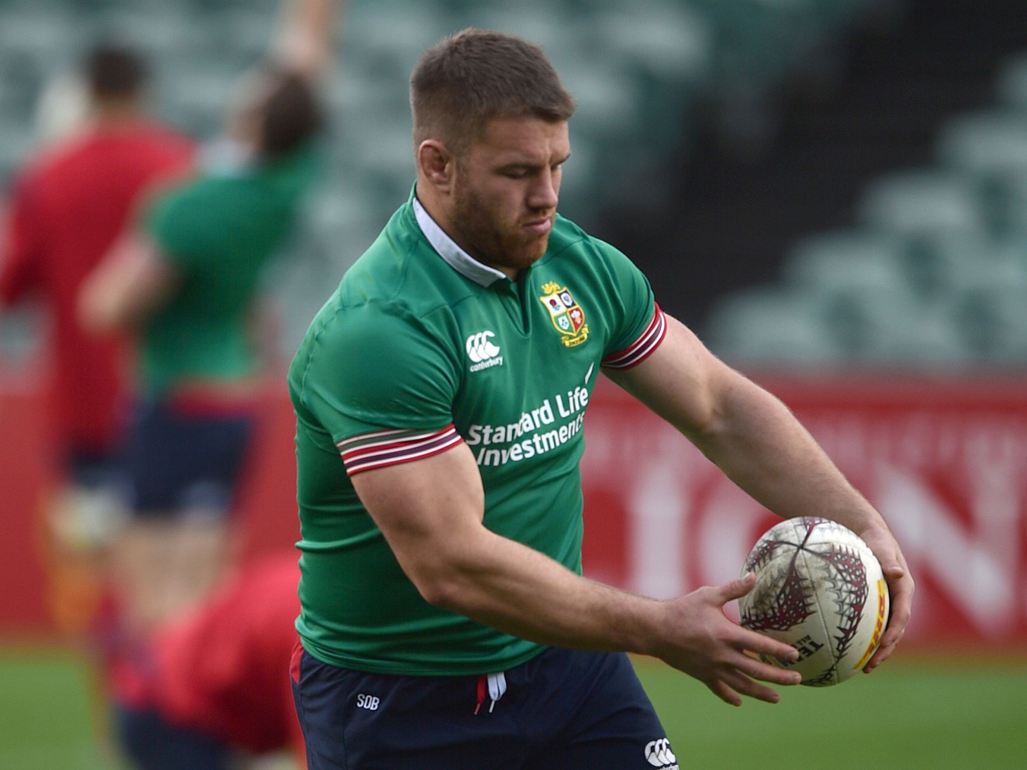 Sean O'Brien never felt his third Test participation was in doubt