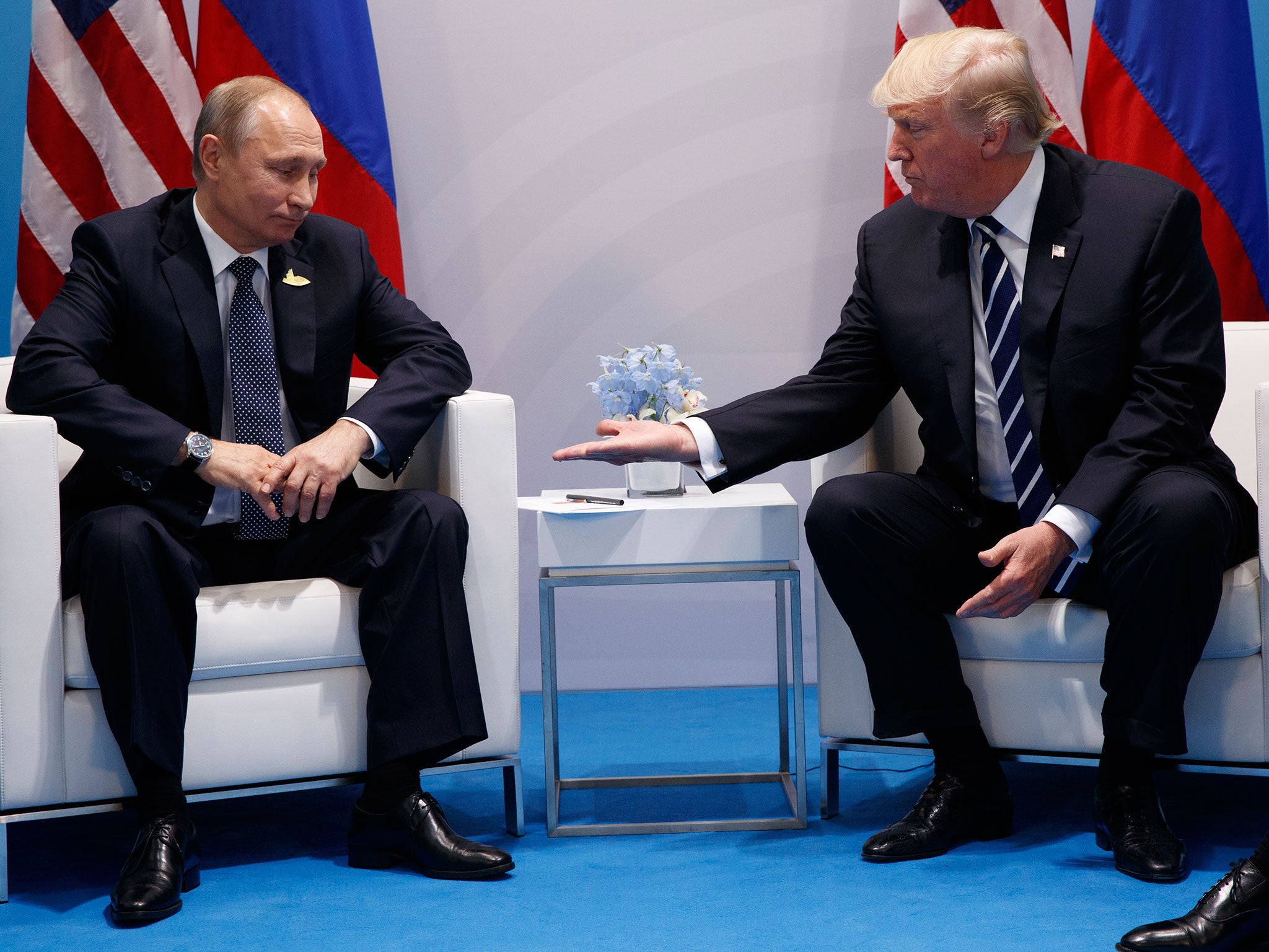 Donald Trump held a meeting with President Putin for over two hours at the G20 summit
