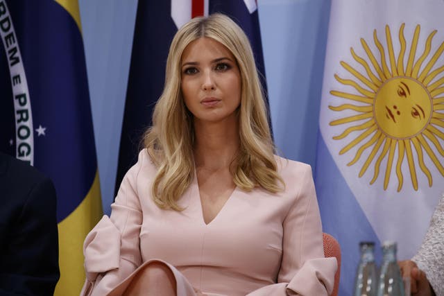 Ivanka Trump stood in for her father at a G20 event