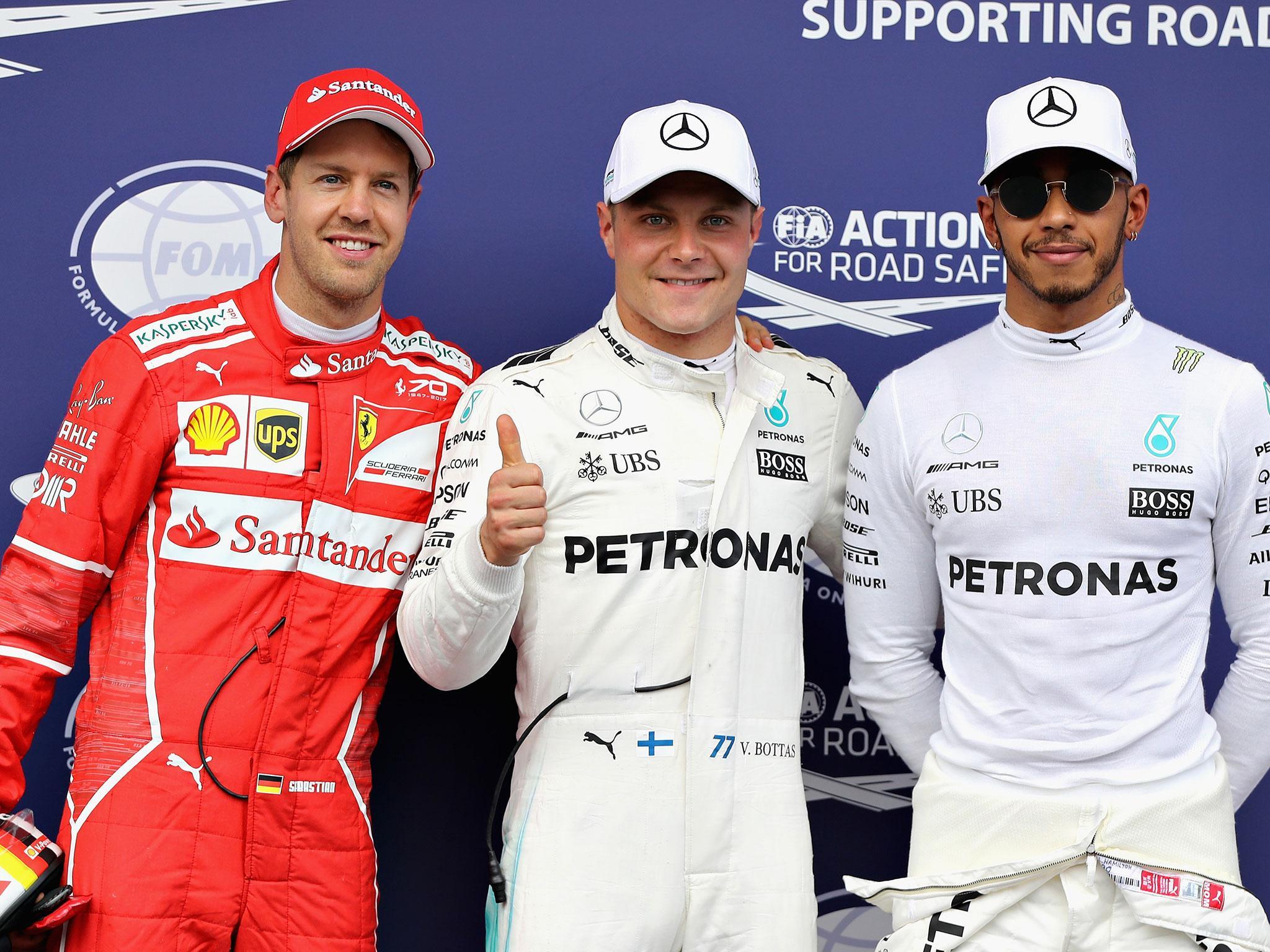 Valtteri Bottas took pole position for Sunday's Austrian Grand Prix