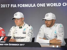 Hamilton ready to 'give it everything' as teammate Bottas takes pole