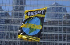 Greenpeace activists arrested at Trump Tower for environmental protest