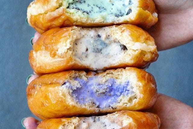 Ice-cream donuts are now available in Los Angeles 