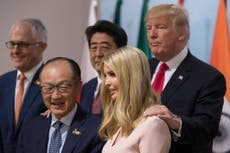Donald Trump justifies putting Ivanka at G20 table