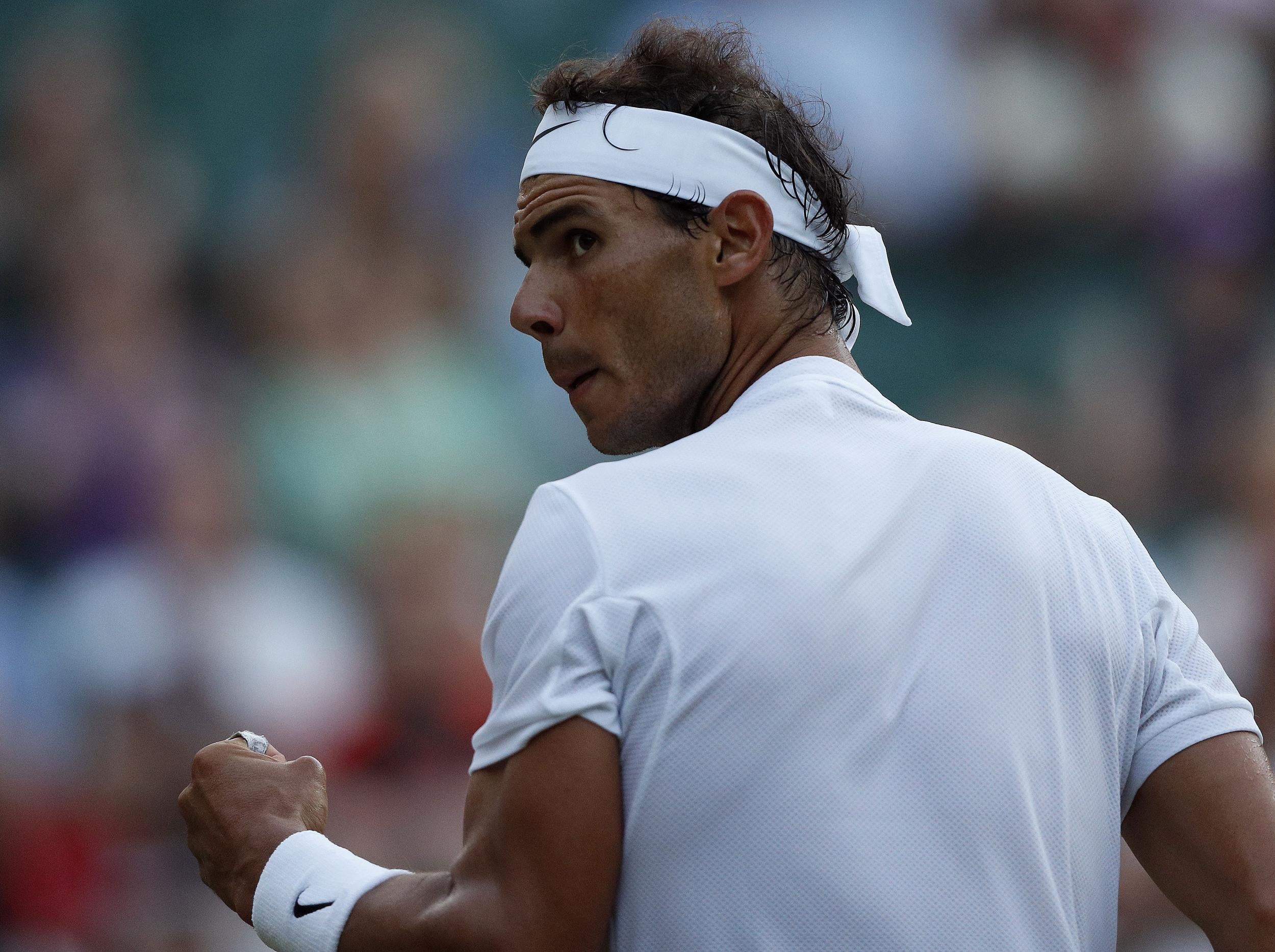 Nadal made it through the first week of Wimbledon with no hiccups