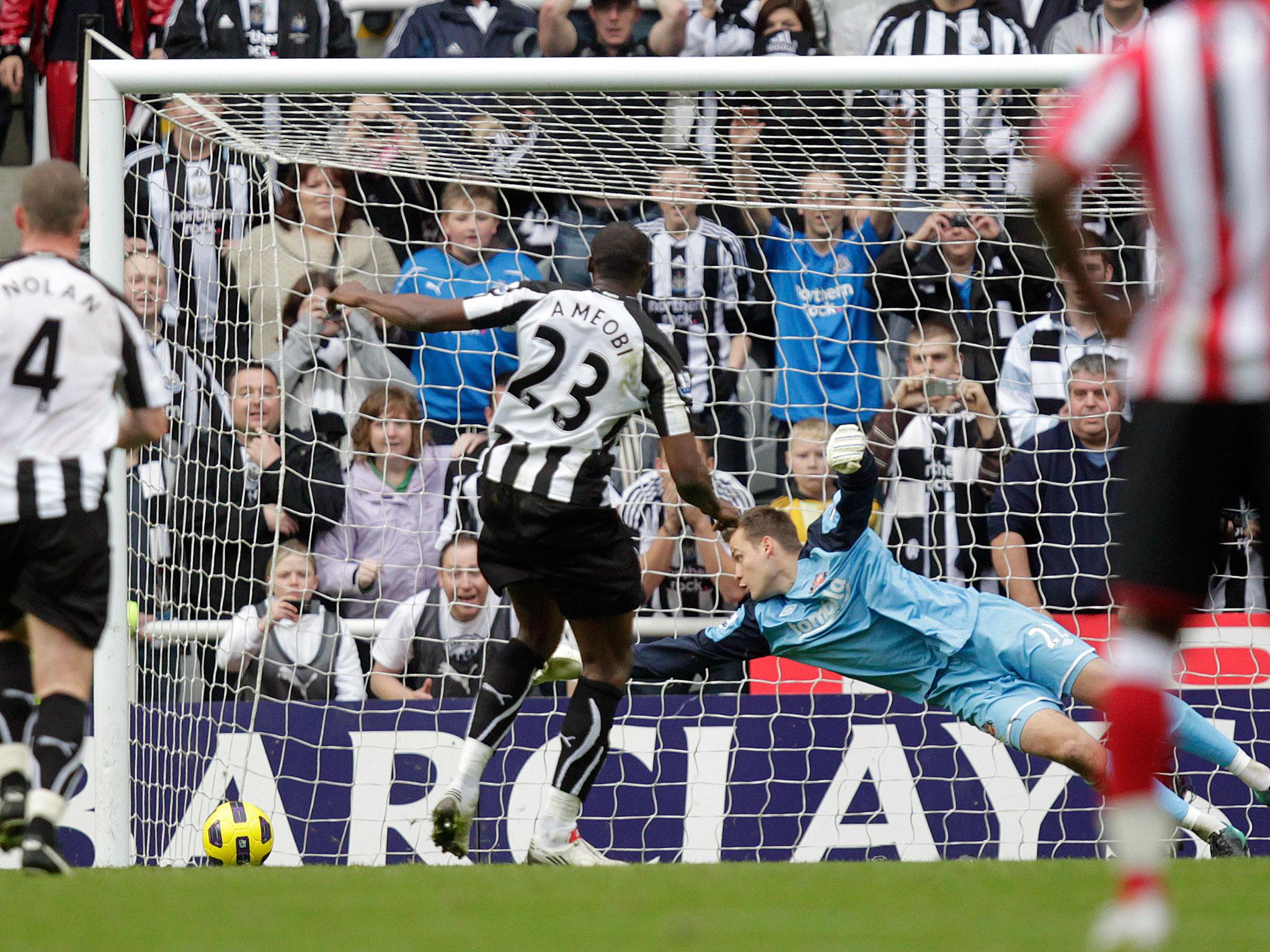 &#13;
Ameobi still feels a special connection with the Toon Army &#13;