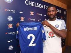 Chelsea sign Roma defender Rudiger in £34million deal