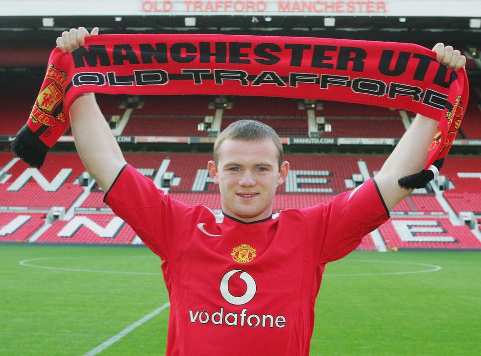 Wayne Rooney signed for Everton way back in 2004