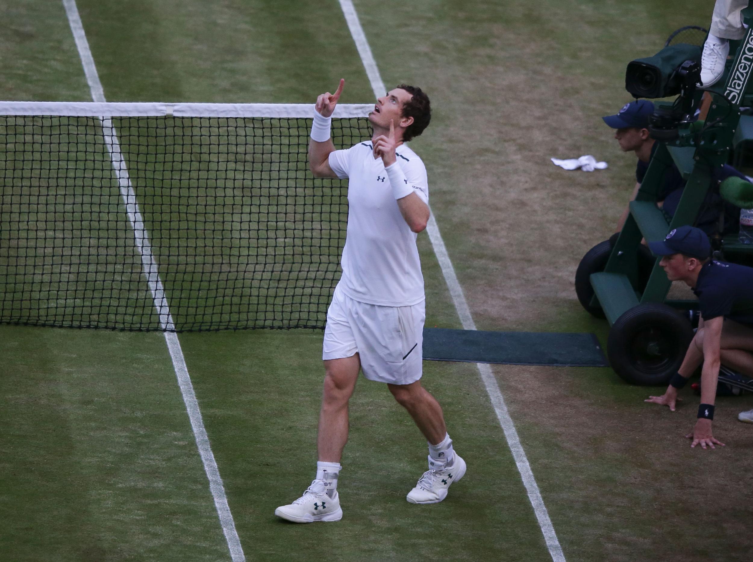 Murray has made it into the fourth round of Wimbledon