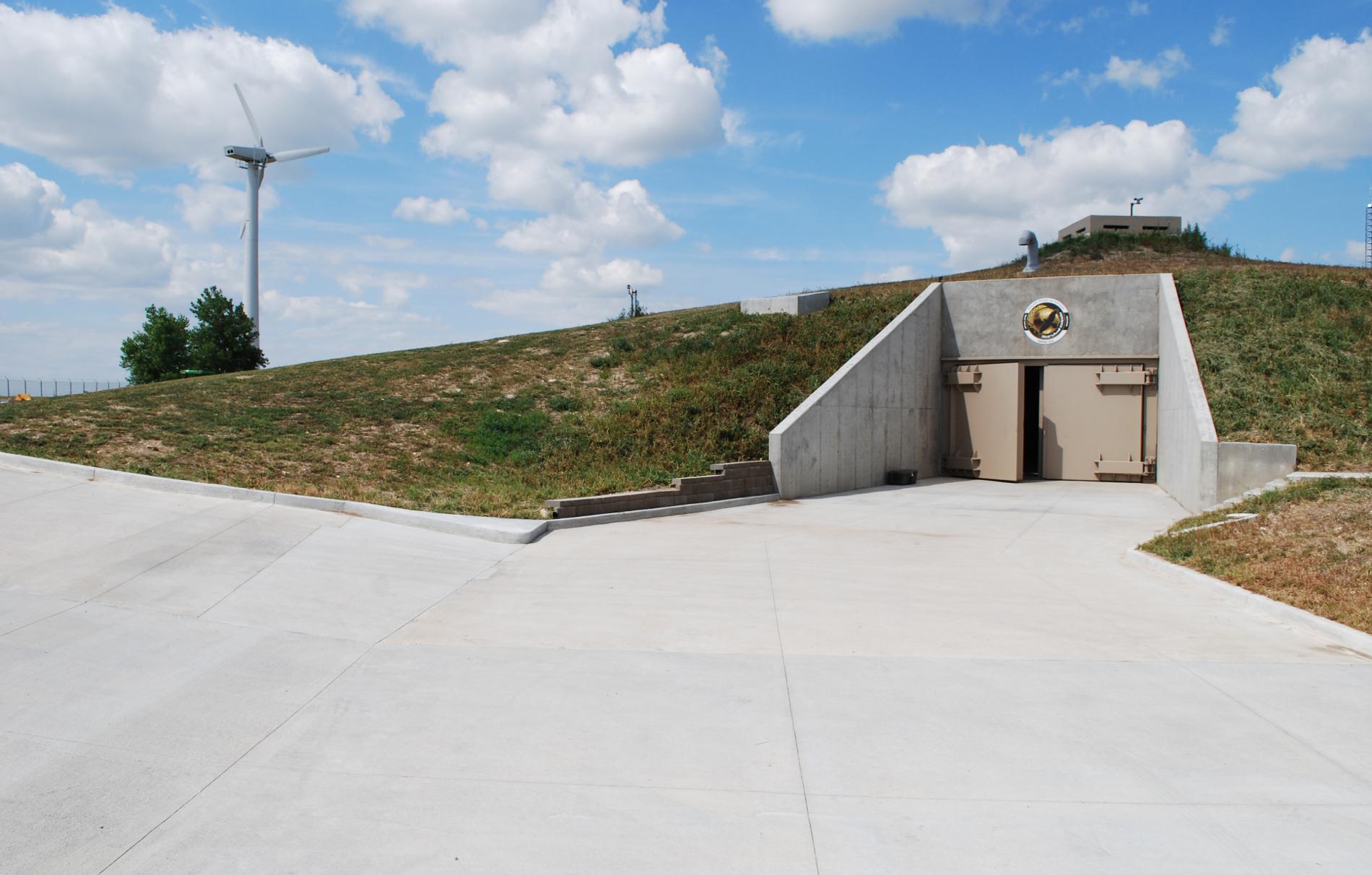 The former missile silo was built by the US Army