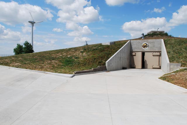 The former missile silo was built by the US Army