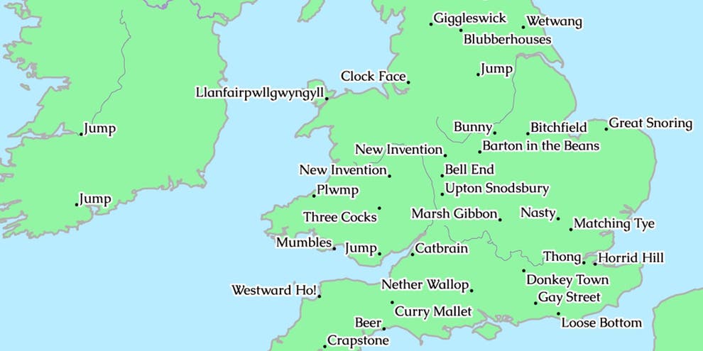 this-map-shows-the-weirdest-place-names-in-the-uk-and-ireland-indy100-indy100