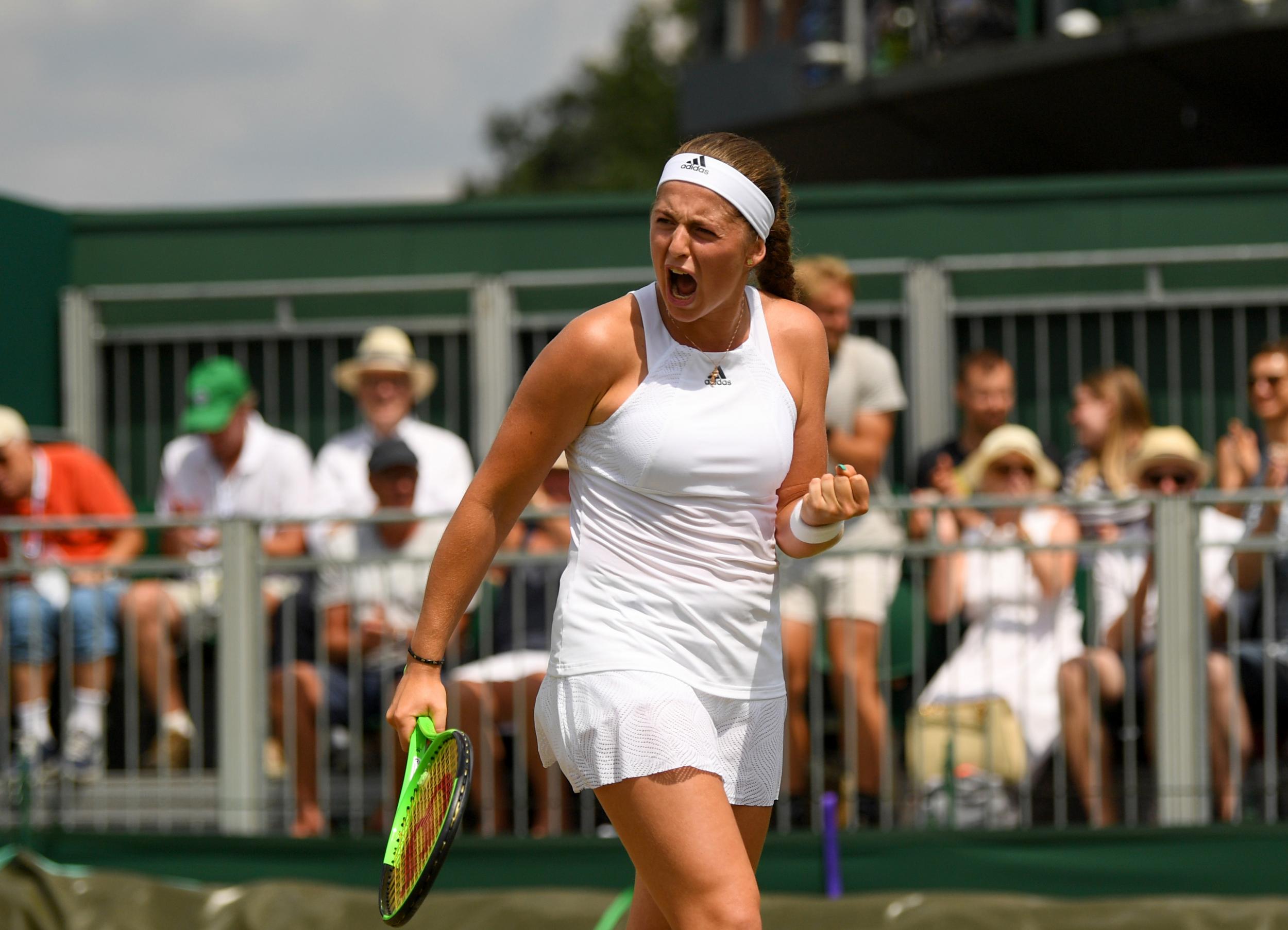 Ostapenko had hoped to play on a showcourt