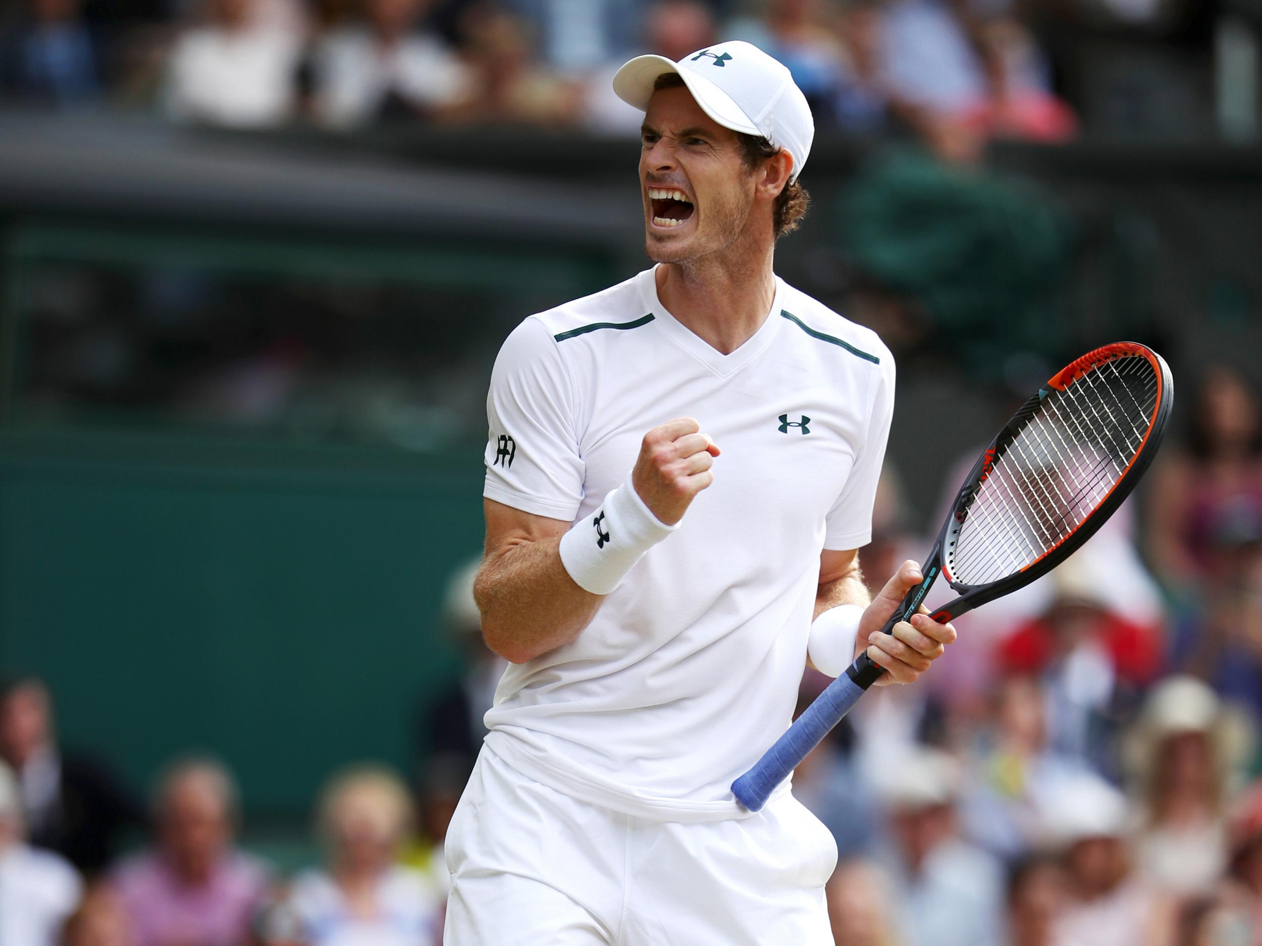 Murray marches on to the quarter-finals for the 10th consecutive time