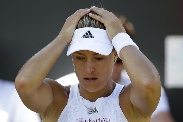World No 1 and top seed Kerber was not scheduled for either Centre or No 1 Court